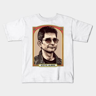 Steve Albini ---- Retro Illustration Kids T-Shirt